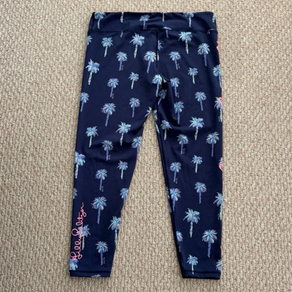 Lilly Pulitzer Luxletic Weekender Sunset Safari Palms Legging - Picture 9 of 15